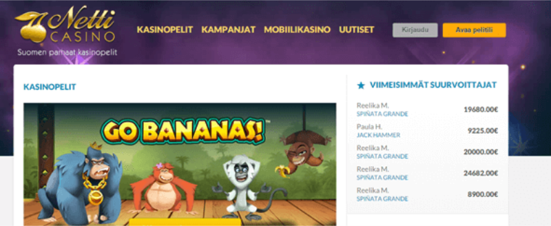 Paranna kasino näillä vinkeillä